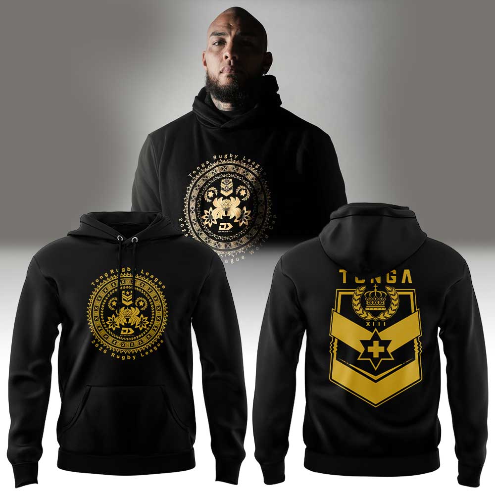 Tonga Rugby Federation, Rugby League World Championship 2026 Hoodie Tonga Rugby Federation, Rugby League World Championship 2026 Hoodie