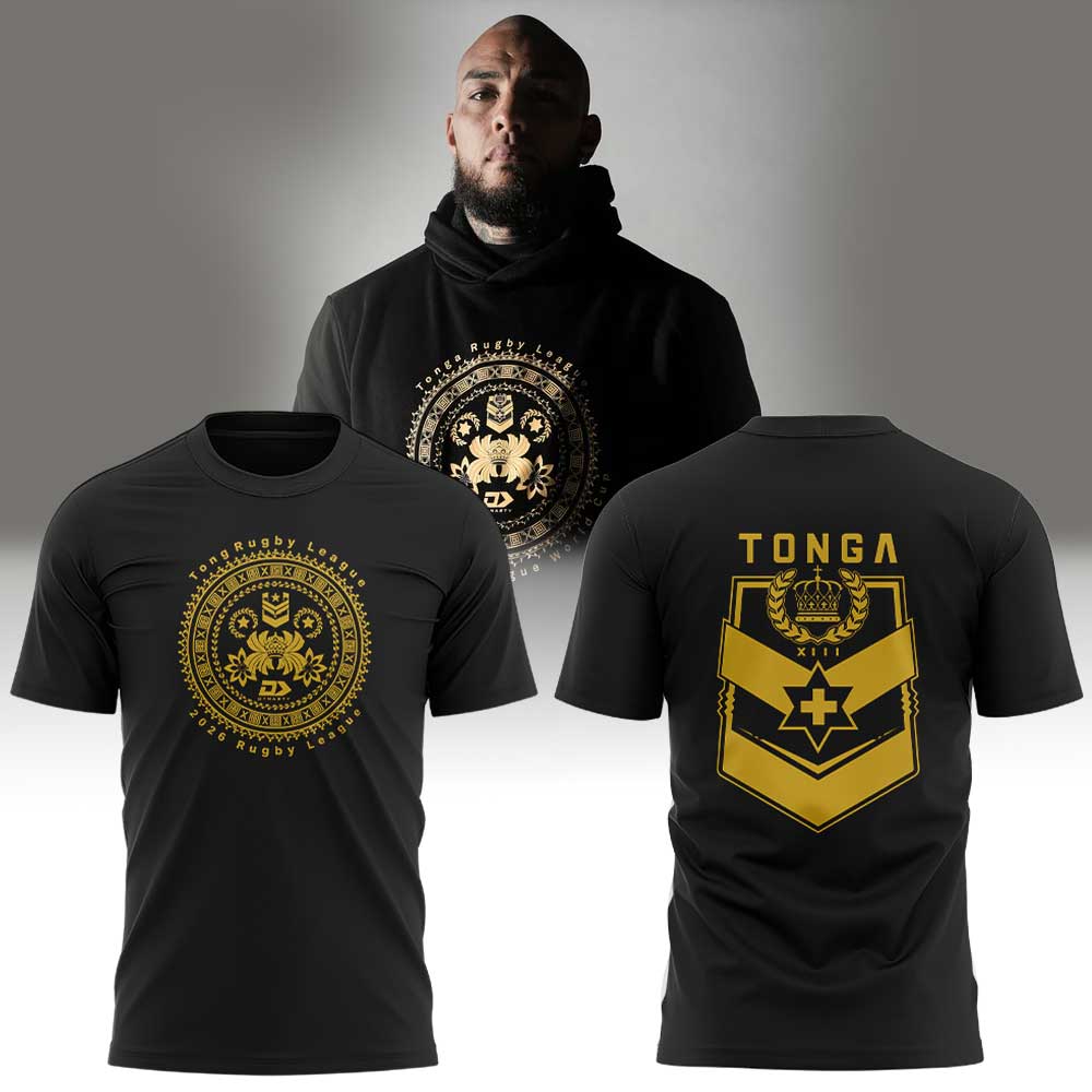 Limited Edition Tonga Rugby Federation, Rugby League World Championship 2026 Shirt Limited Edition Tonga Rugby Federation, Rugby League World Championship 2026 Shirt