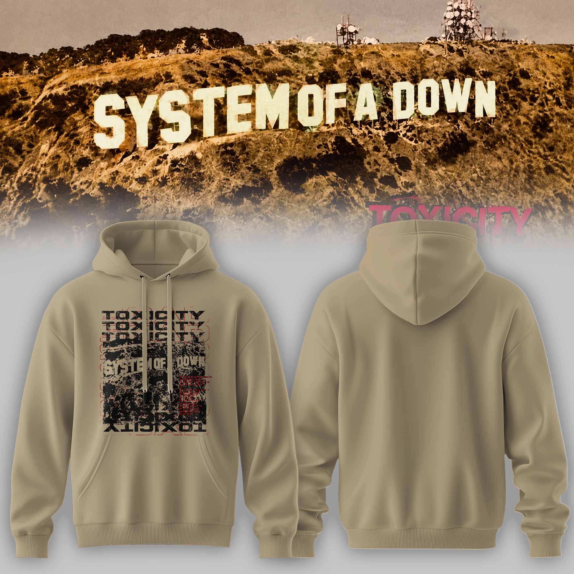 System of a Down — Toxicity Merch Collection Hoodie System of a Down — Toxicity Merch Collection Hoodie