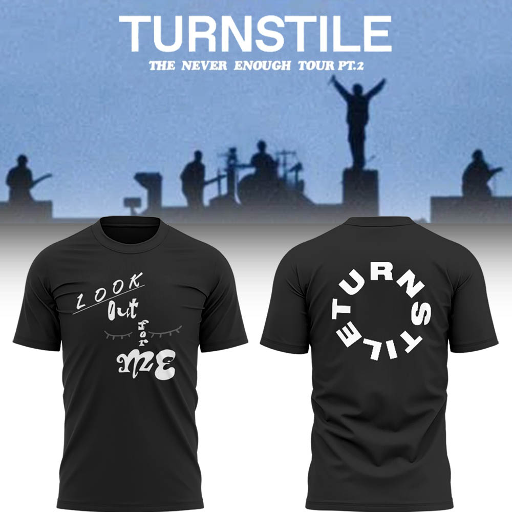 Limited THE NEVER ENOUGH TOUR TShirt Limited THE NEVER ENOUGH TOUR TShirt