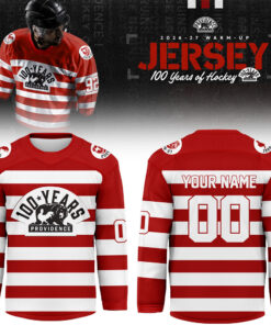 Limited Edition 100 years of Hockey in Providence Hockey Jersey