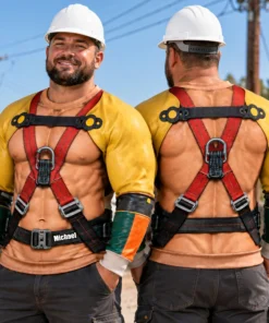 Muscle Lineman Shirt – Personalized Funny Christmas Gifts For Lineman