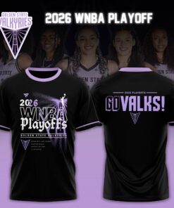 Valkyries 2026 WNBA Playoff Tshirt Limited Edition Black