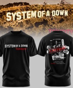 System of a Down — Toxicity Merch Collection T-Shirt