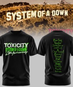 System of a Down — Toxicity Merch Collection T-Shirt