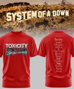 System of a Down — Toxicity Merch Collection T-Shirt