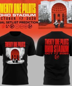 Twenty One Pilots X Ohio State Buckeyes 2026 Tshirt