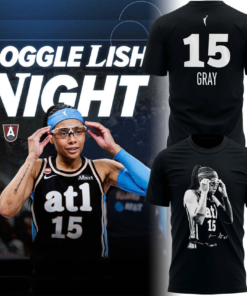 Limited Edition Allisha Gray “GOGGLE LISH NIGHT” Tshirt
