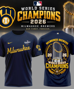 Milwaukee Brewers 2026 World Series Champions – Tshirt