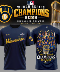 Milwaukee Brewers 2026 World Series Champions – Tshirt