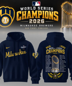 Milwaukee Brewers 2026 World Series Champions – Hoodie
