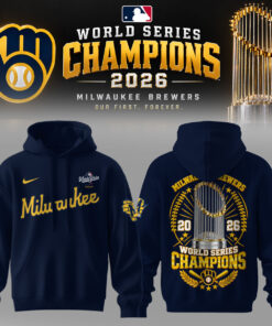 Milwaukee Brewers 2026 World Series Champions – Hoodie