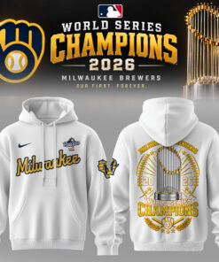 Milwaukee Brewers 2026 World Series Champions – Hoodie