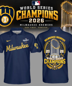 .Milwaukee Brewers 2026 World Series Champions – Polo