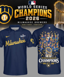.Milwaukee Brewers 2026 World Series Champions – Polo