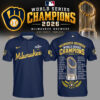 .Milwaukee Brewers 2026 World Series Champions – Polo