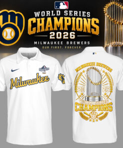.Milwaukee Brewers 2026 World Series Champions – Polo