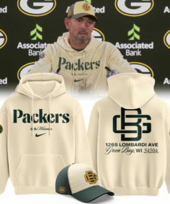 Limited Edition Coach Matt LaFleur Cream Hoodie