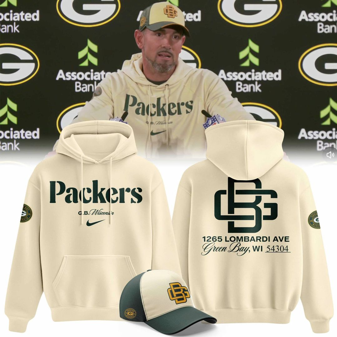 Limited Edition Coach Matt LaFleur Cream Hoodie Limited Edition Coach Matt LaFleur Cream Hoodie
