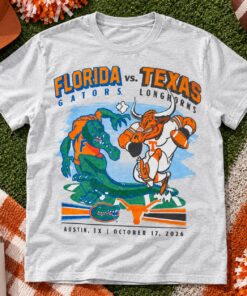 Florida Gators vs. Texas Longhorns — a classic college football showdown TShirt