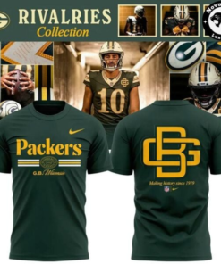 Special Shirt Green Bay Packers NFL x Rivalries 2026 – Making History Since 1919 T-Shirt