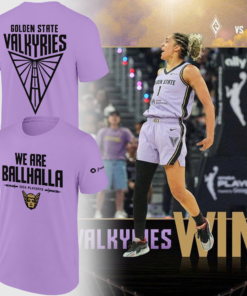 Limited Edition 2026 T-Shirt “WE ARE BALLHALLA” Golden State Valkyries