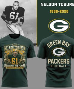 Green Bay Packers Nelson Toburen – Thank You For Memories T-Shirt