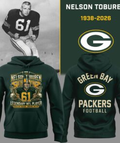 Hoodie Green Bay Packers Nelson Toburen – Thank You For Memories Hoodie
