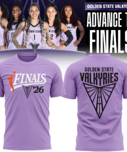 Limited edition Golden State Valkyries 2026 Finals T-Shirt – Violet