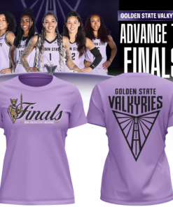 (Women’s)Limited edition Golden State Valkyries 2026 Finals T-Shirt- Violet