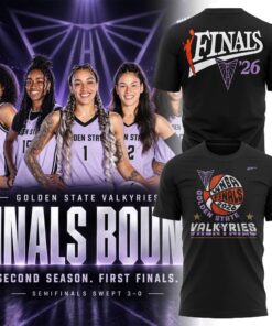 Unisex Black Golden State Valkyries 2026 Final Special T-shirt