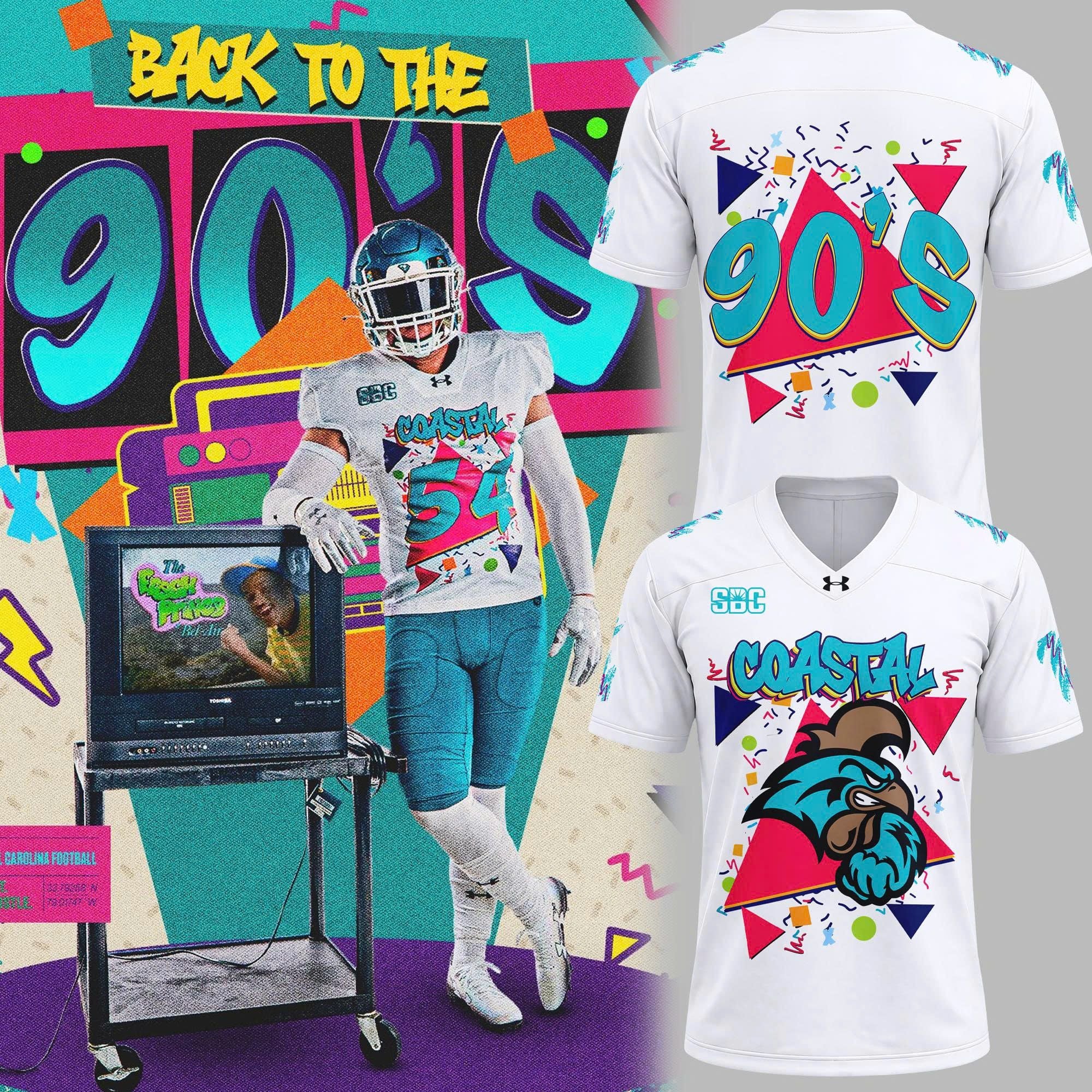 Coastal Football The Friday night (‘90s) Football Jersey Coastal Football The Friday night (‘90s) Football Jersey