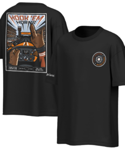 The limited-edition Texas Longhorns x McLaren Tshirt comes in 3 colors The limited-edition Texas Longhorns x McLaren Tshirt comes in 3 colors