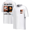 The limited-edition Texas Longhorns x McLaren Tshirt comes in 3 color