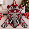 Limited Editon Alabama Crimson Tide Elephant Custom Shape Blanket