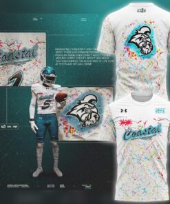 Limited Edition Coastal Carolina Chanticleers football 2025 t-shirt for fans
