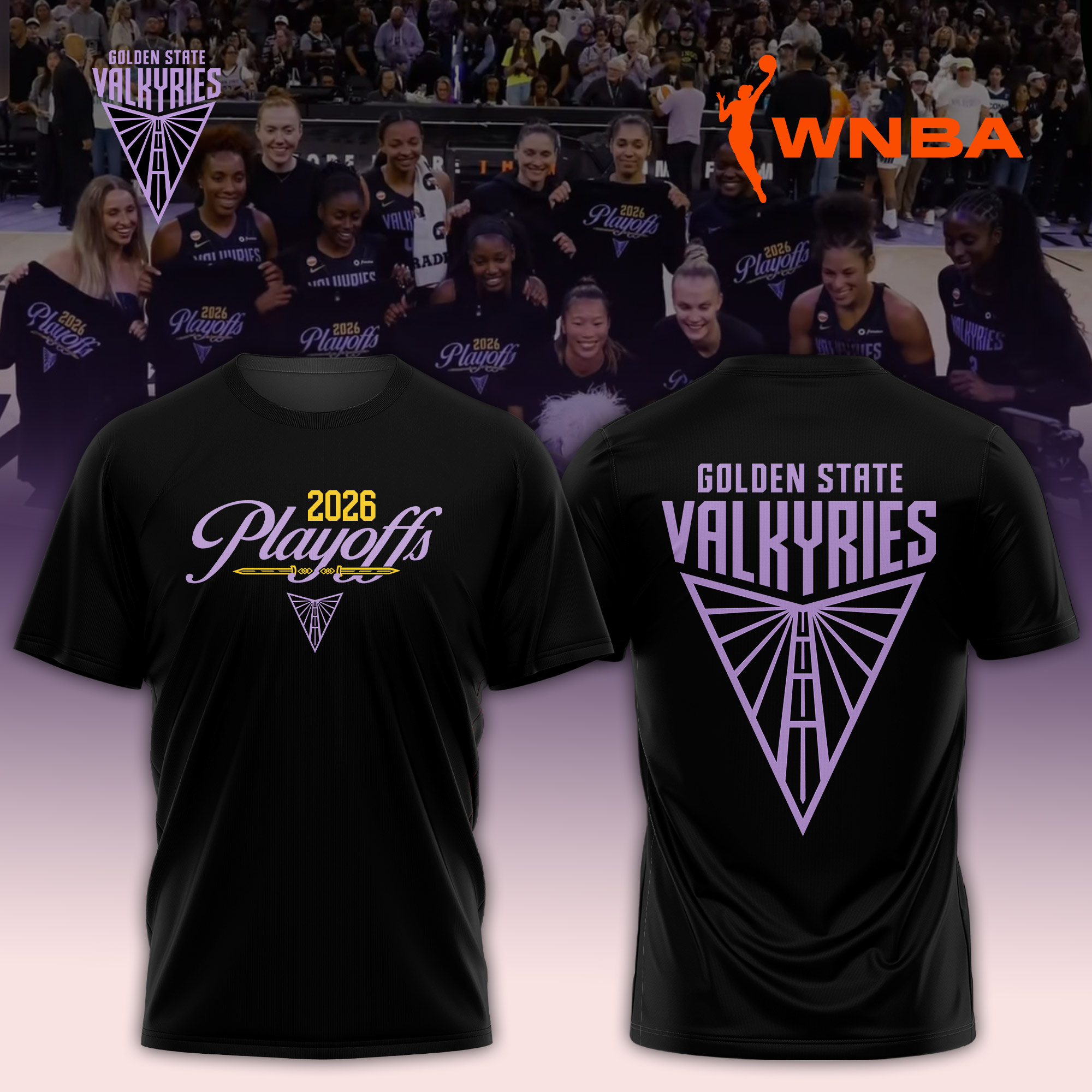 Valkyries 2026 Playoffs T-Shirt Limited Edition Valkyries 2026 Playoffs T-Shirt Limited Edition