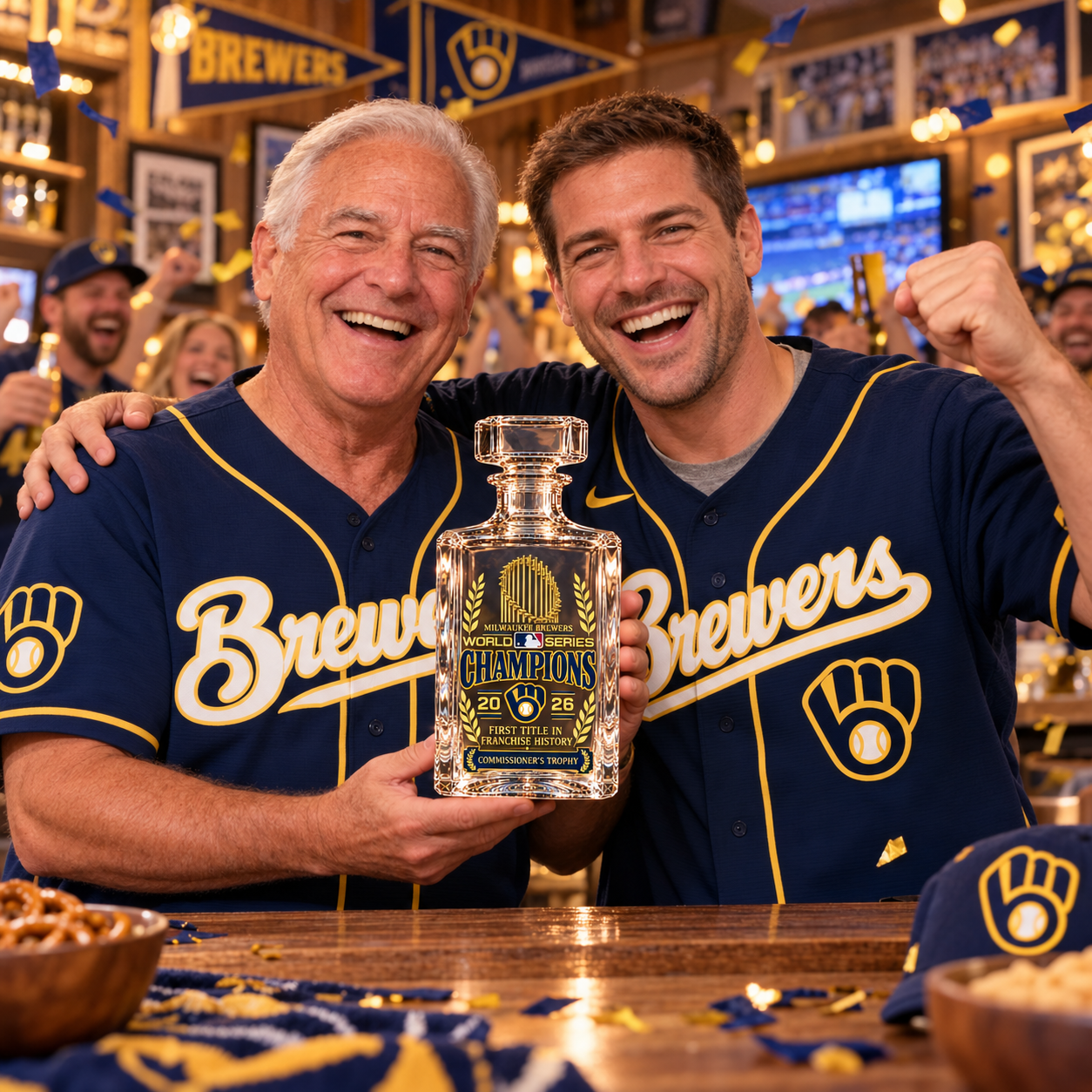 Limited Edition 2026 World Series Champions Decanter Limited Edition 2026 World Series Champions Decanter