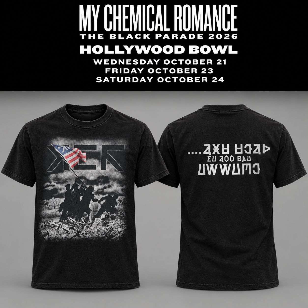Limited Edition Hollywood Bowl 2026 Tshirt Limited Edition Hollywood Bowl 2026 Tshirt
