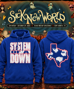 Limited Edition SOAD Sick New World Texas 2026 Hoodie