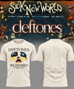 Limited Edition Deftones Sick New World Texas 2026 Tshirt