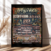 Limited Edition SOAD Sick New World Texas 2026 Poster