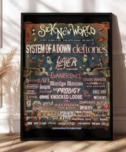 Limited Edition Sick New World Texas 2026 Poster