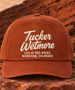 Limited Edition The Brunette World In Red Rocks Amphitheatre Hat