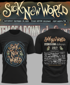 Limited Edition Sick New World Texas 2026 Tshirt