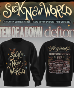 Limited Edition Sick New World Texas 2026 Sweatshirt