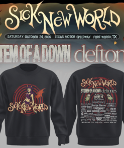 Limited Edition Sick New World Texas 2026 Sweatshirt