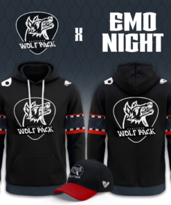 Limited Edition Hartford Wolf Pack 2026 Emo Night Hoodie