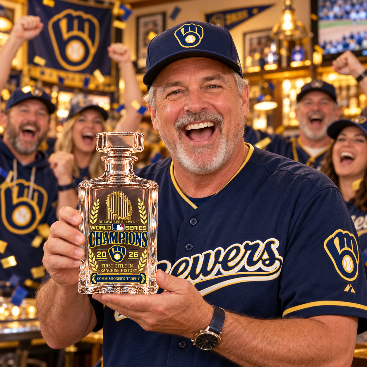 Limited Edition 2026 World Series Champions Decanter Limited Edition 2026 World Series Champions Decanter