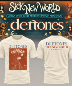 Limited Edition Deftones Sick New World Texas 2026 Tshirt